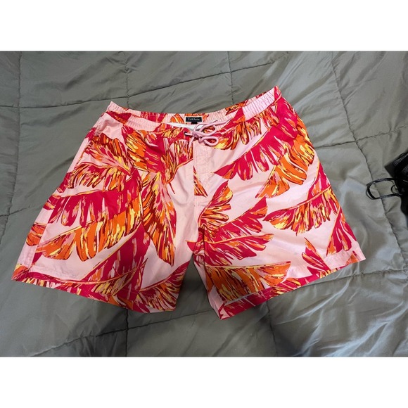 Men's Club Room Pink Floral Swim Shorts size XXL - Picture 2 of 5